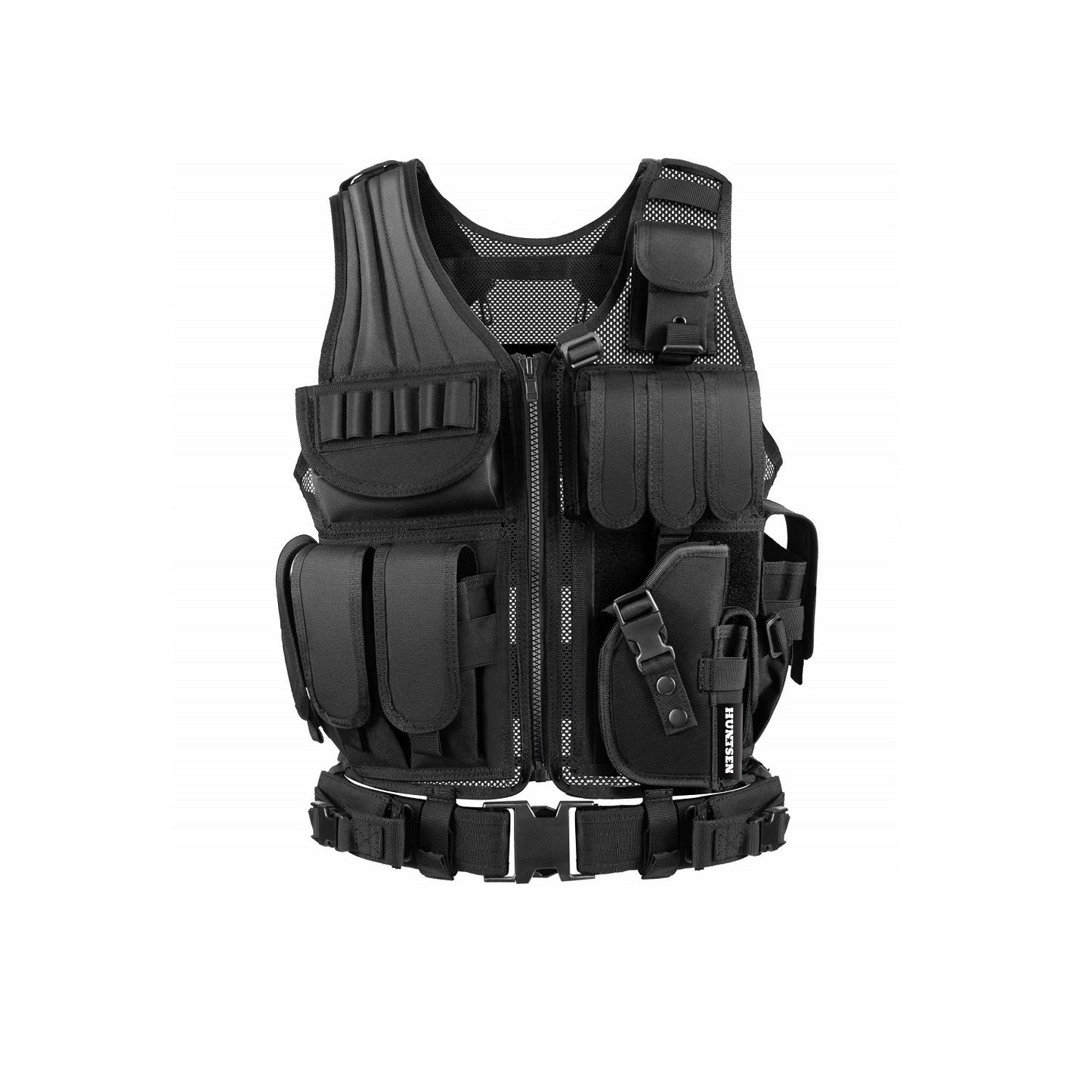 Tactical Vest with Detachable Belt