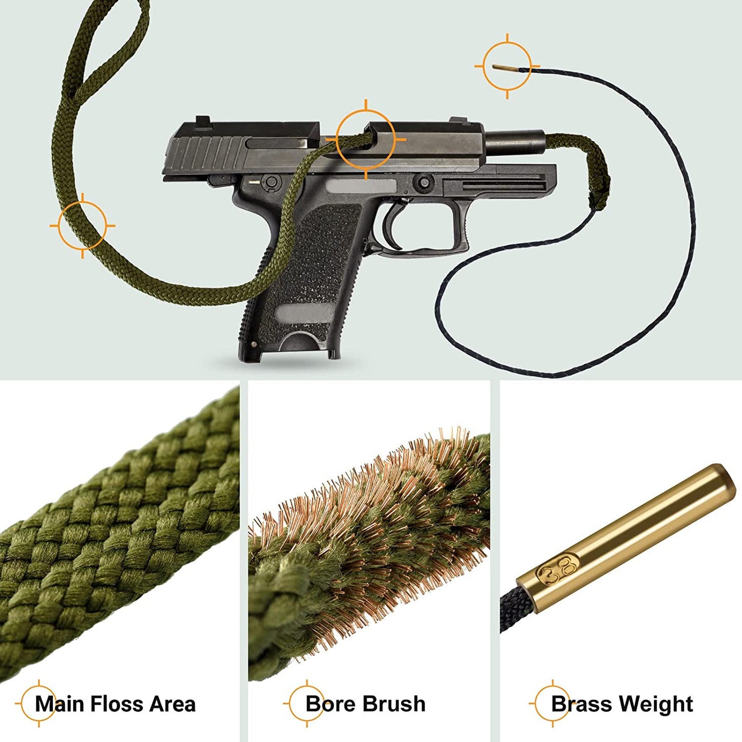 Gun Snakes Cleaner Brushes