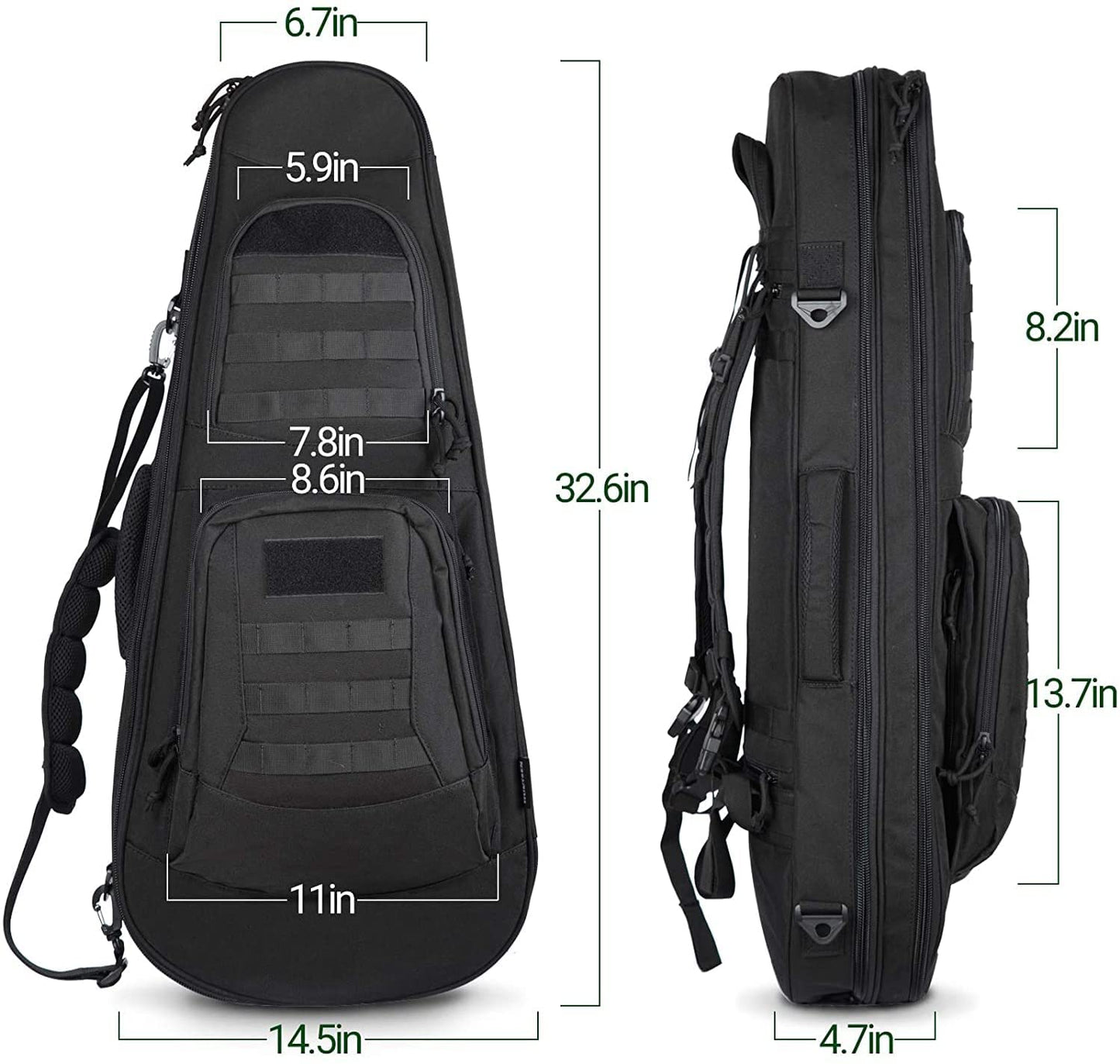 Tactical Guitar Rifle Backpack