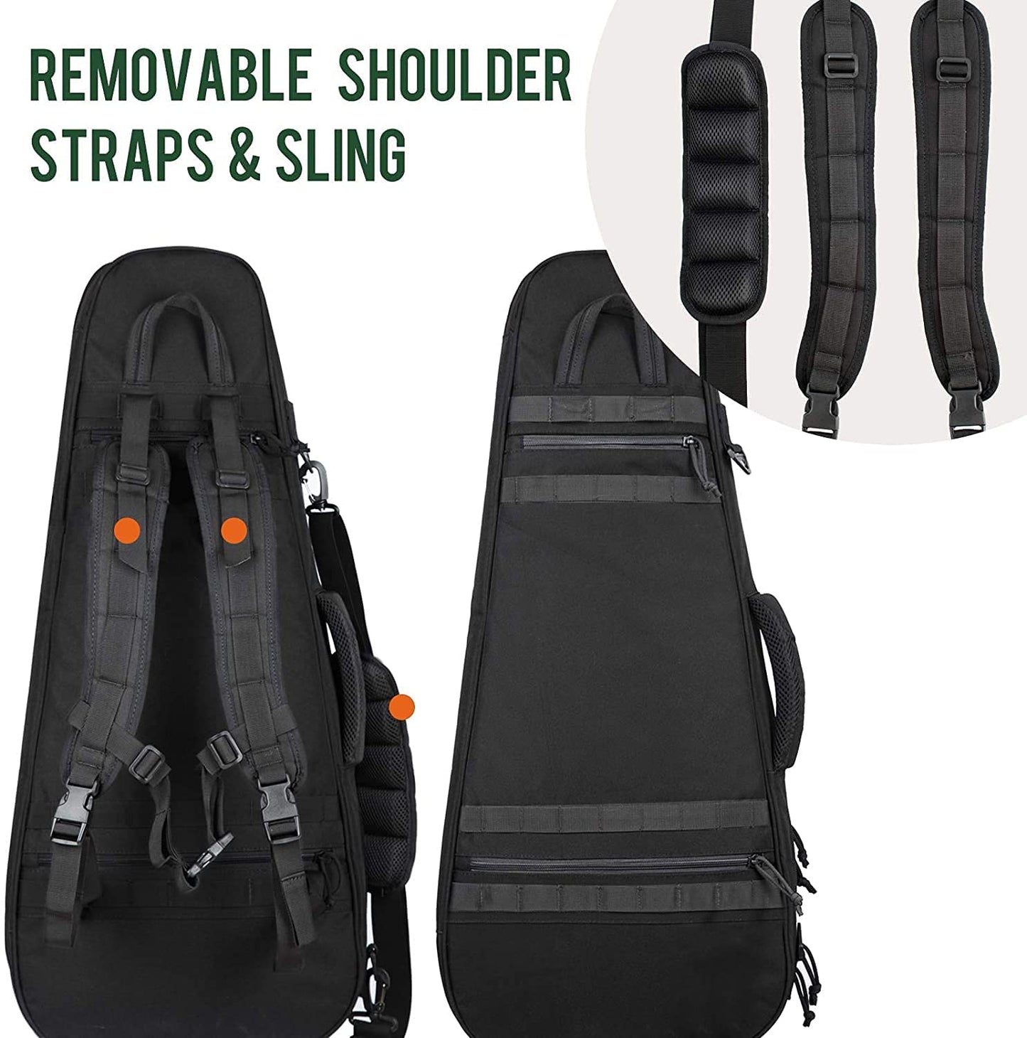 Tactical Guitar Rifle Backpack