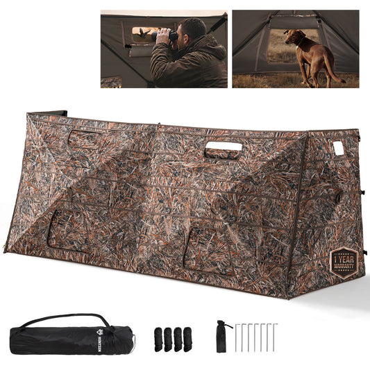 Ground Blind Panel for Duck Hunting with Carrying Bag