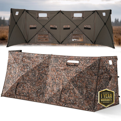 Ground Blind Panel for Duck Hunting with Carrying Bag