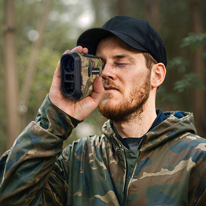1000Y Laser Hunting Rangefinder 6.5X Magnification with Rechargeable Battrey