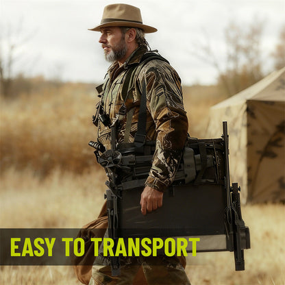 Hunting Chair 360° Silent Swivel for Blinds