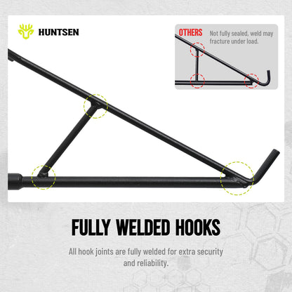Portable Game Hanger Gambrel with ‎Carabiner - 700LBS