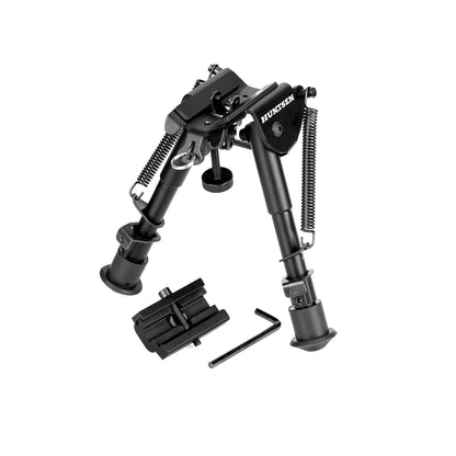 Rifle Bipod with Picatinny Rail Mount Adapter