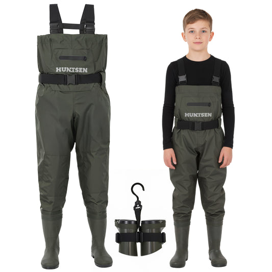 Waterproof Fishing Hunting Chest Waders for Kids
