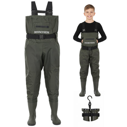 Waterproof Fishing Hunting Chest Waders for Kids