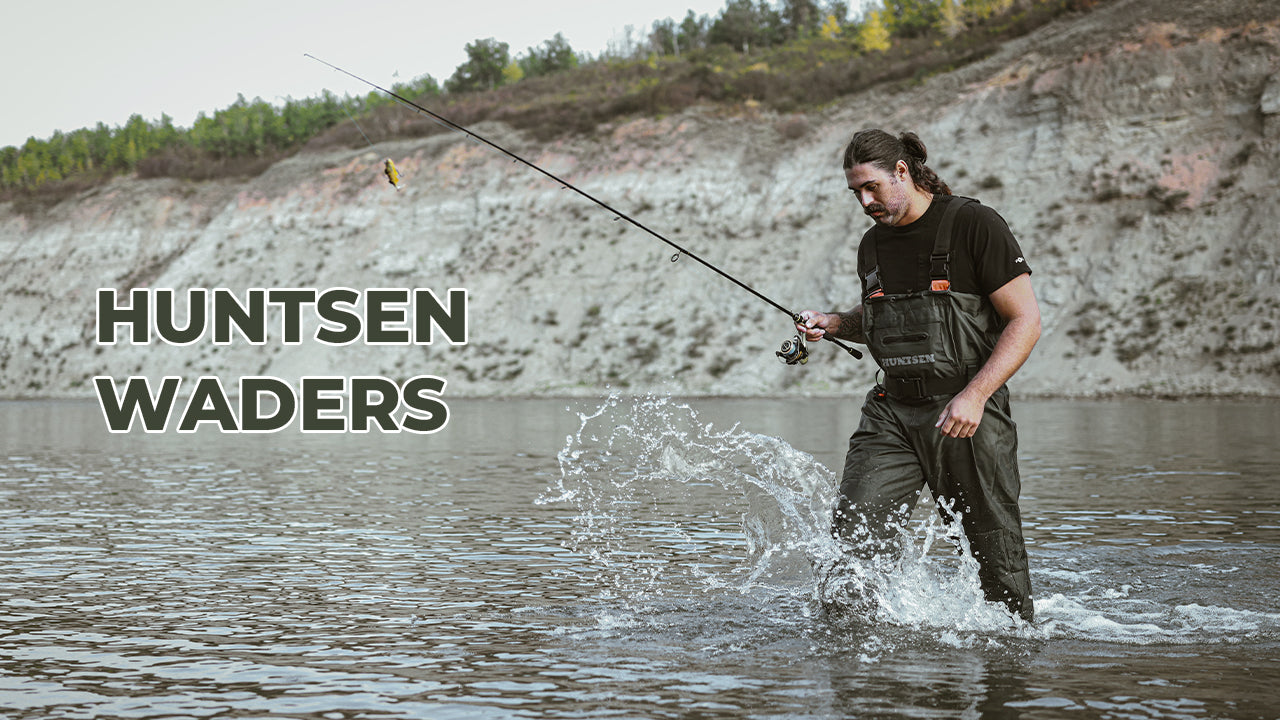 Load video: Huntsen 270° See-Through Hunting Blind